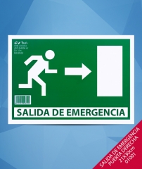 Foto principal SALIDA EMERGENCIA PUERTA DERECHA 21x30cm