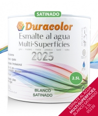 Foto principal ESMALTE AL AGUA MULTI-SUPERFICIES BLANCO SATINADO 2.5L