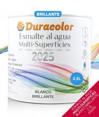 Foto principal ESMALTE AL AGUA MULTI-SUPERFICIES BLANCO BRILLANTE 2.5 L