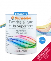 Foto principal ESMALTE AL AGUA MULTI-SUPERFICIES BLANCO BRILLANTE 750ML