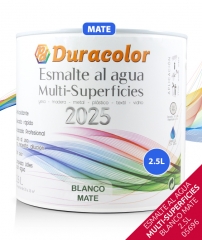 Foto principal ESMALTE AL AGUA MULTI-SUPERFICIES BLANCO MATE 2.5L