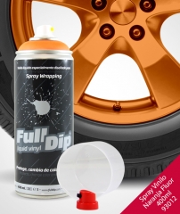 Foto principal SPRAY VINILO FULLDIP FLUORESCENTE NARANJA 400ML FLD402