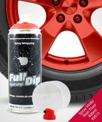 Foto principal SPRAY VINILO FULLDIP FLUORESCENTE ROJO 400ML FLD403