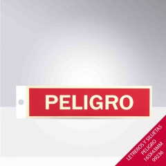 Foto principal LETREROS Y SILUETAS PELIGRO 165X43mm