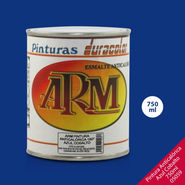 Foto principal PINTURA ANTICALÓRICA AZUL COBALTO 750ML