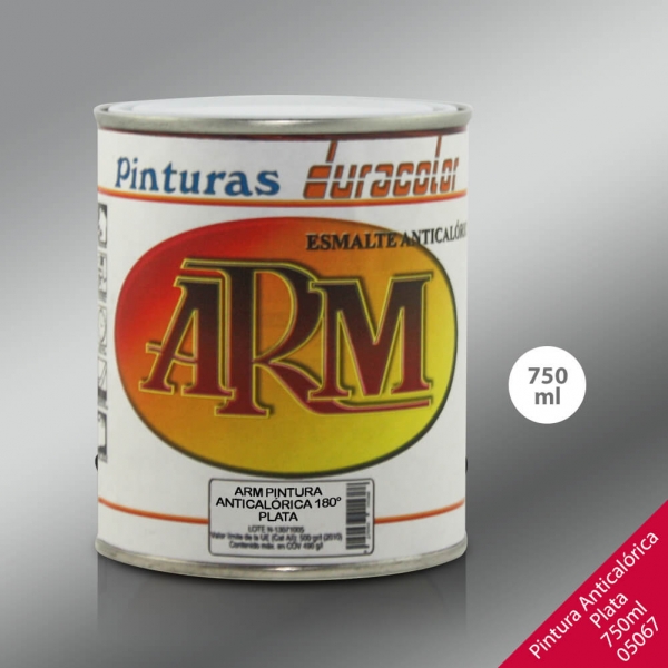 Foto principal PINTURA ANTICALÓRICA PLATA 750ML