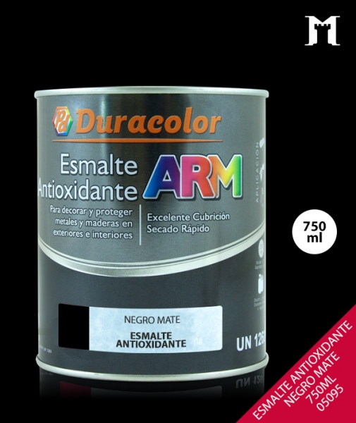 Foto principal ESMALTE ANTIOXIDANTE NEGRO MATE 750ML