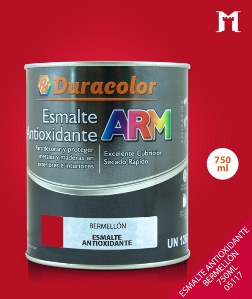 Foto principal ESMALTE ANTIOXIDANTE BERMELLON 750ML