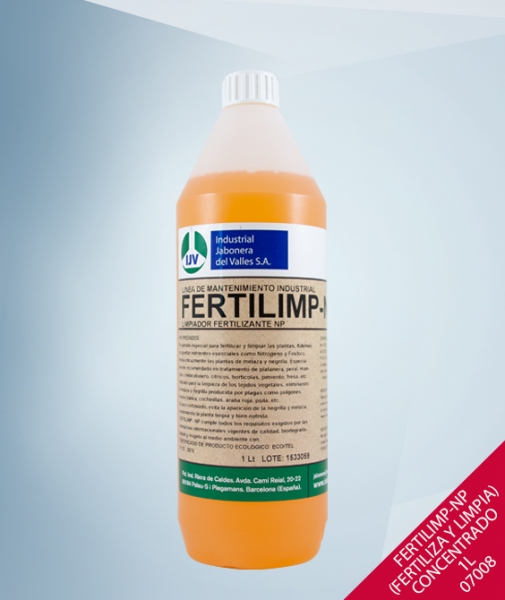 Foto principal FERTILIMP NP LIMPIADOR FERTILIZANTE (Jabón Fosfórico 1L) Concentrado