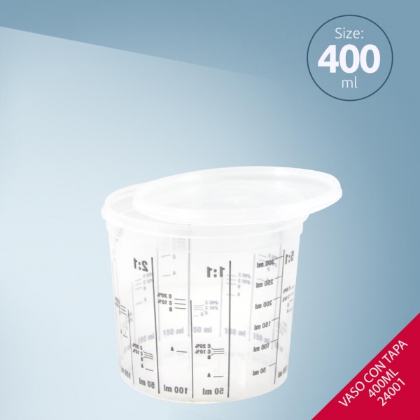 Foto principal VASO CON TAPA 400ML