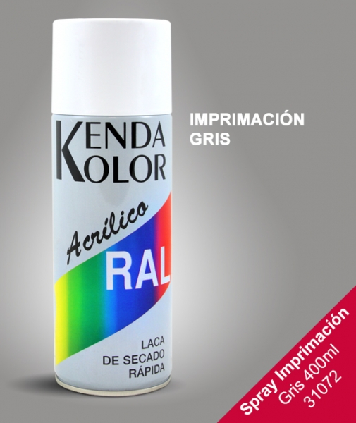 Foto principal SPRAY IMPRIMACIÓN GRIS KENDA 400ML