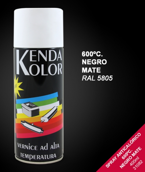 Foto principal SPRAY ANTICALÓRICO 600ºC NEGRO 400ml