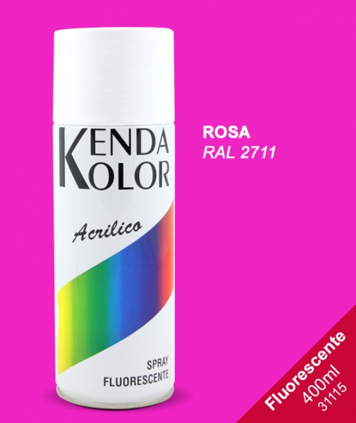 Foto principal SPRAY FLUORESCENTE ROSA KENDA 400ML