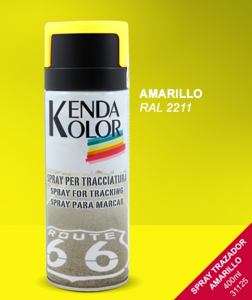 Foto principal SPRAY MARCADOR AMARILLO 400ML KENDA