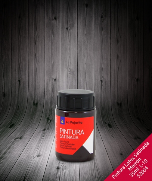 Foto principal PINTURA LATEX SATINADO MARRÓN 35ML L-10