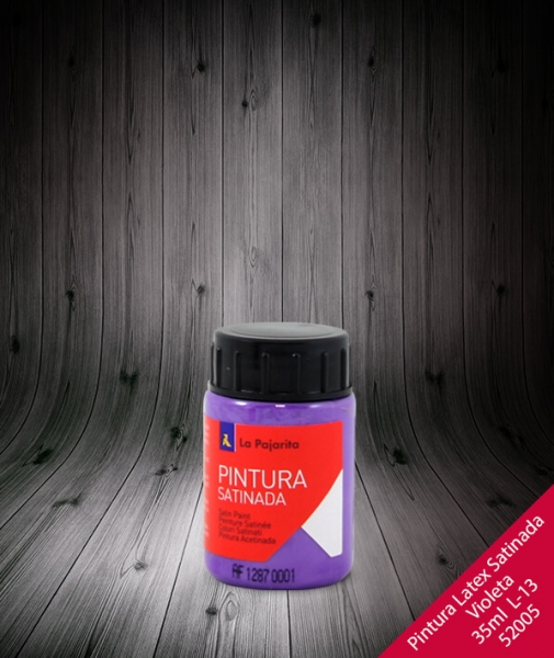 Foto principal PINTURA LATEX SATINADO VIOLETA 35ML L-13