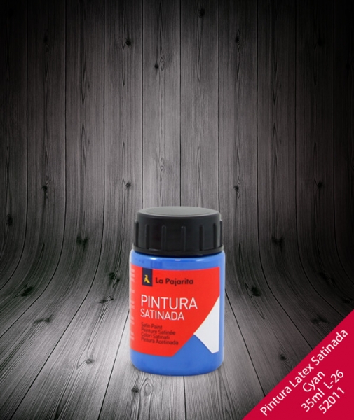 Foto principal PINTURA LATEX SATINADO CYAN 35ML L-26