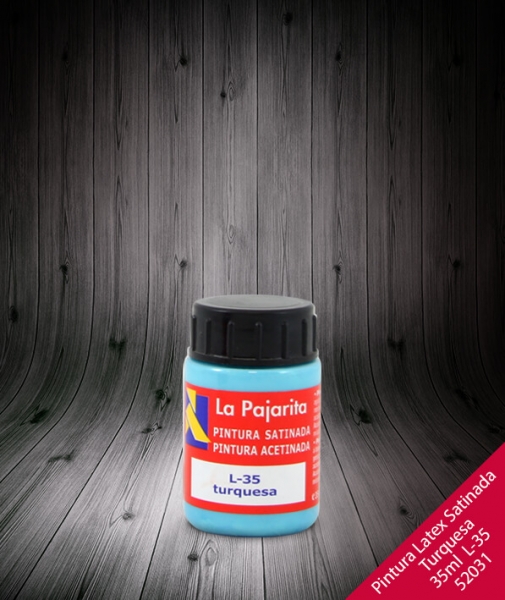 Foto principal PINTURA LATEX SATINADO TURQUESA 35ML L-35