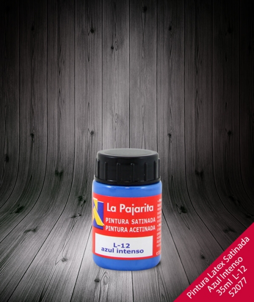 Foto principal PINTURA LATEX SATINADO AZUL INTENSO 35ML L-12