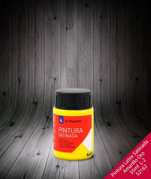 Foto principal PINTURA LATEX SATINADO AMARILLO ORO 35ML L-2