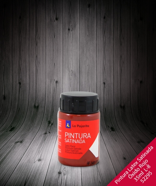 Foto principal PINTURA LATEX SATINADO OXIDO ROJO 35ML L-08