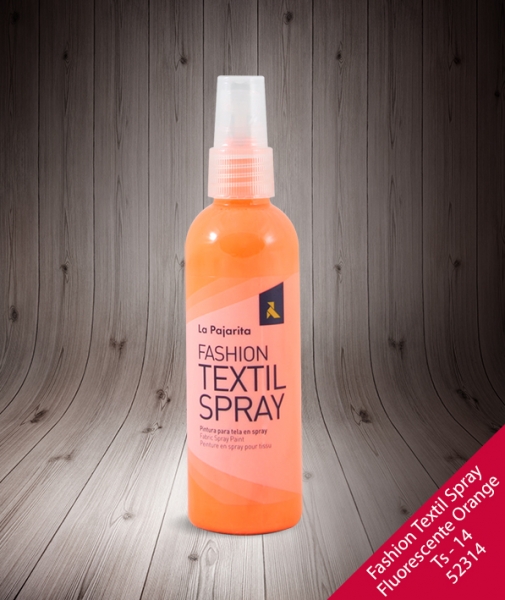 Foto principal FASHION TEXTIL SPRAY FLUORESCENTE ORANGE 100ML TS-14