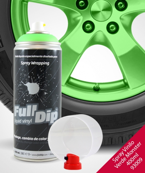 Foto principal SPRAY VINILO FULLDIP FLUORESCENTE VERDE MONSTER 400ML