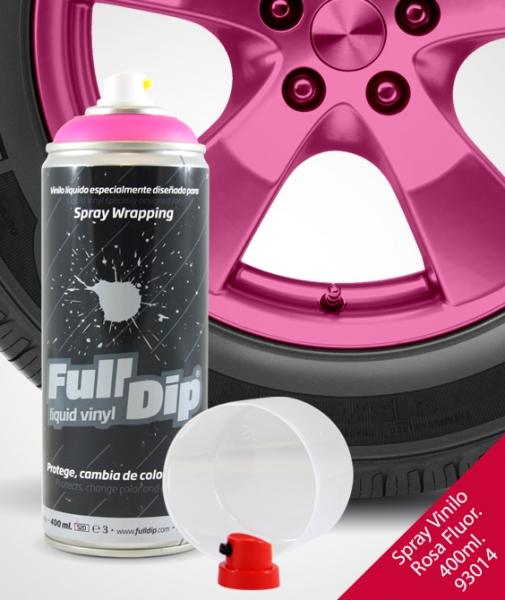 Foto principal SPRAY VINILO FULLDIP FLUORESCENTE ROSA 400ML FLD404