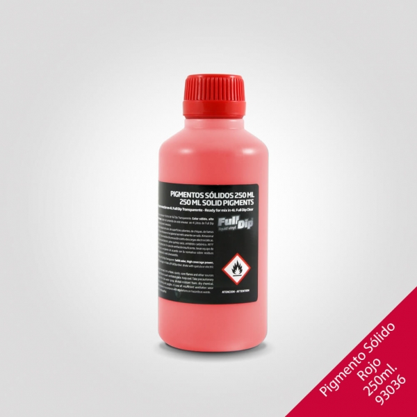 Foto principal PIGMENTO FULLDIP ROJO SÓLIDO 250ML FLDP006