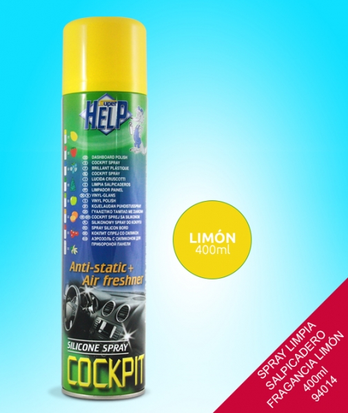 SPRAY LIMPIA LLANTAS 400 ML. 6400