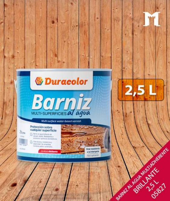 BARNIZ MULTISUPERFICIE BRILLO 2.5 L