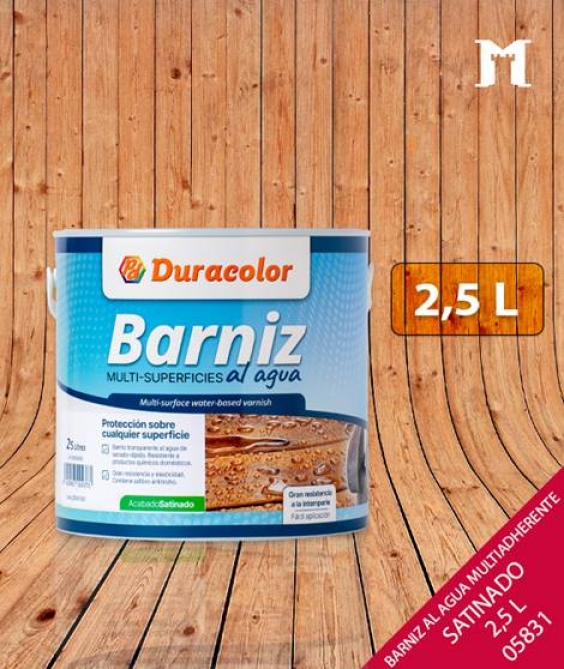 BARNIZ MULTISUPERFICIE SATINADO 2.5