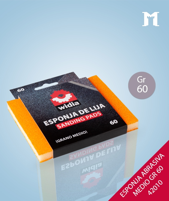 ESPONJA ABRASIVA MEDIO GR60 BLISTER