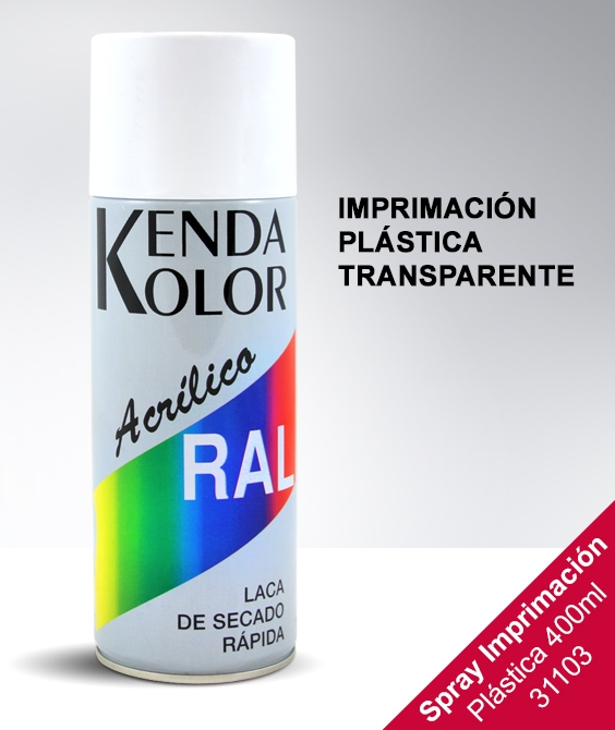 spray imprimación plástico kenda 400ml