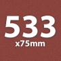 533x75mm